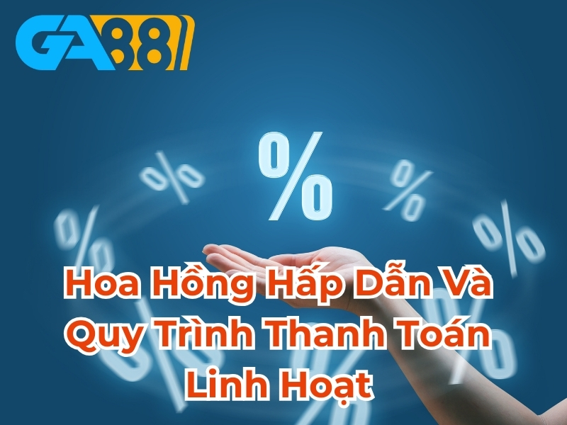 Hoa hồng hấp dẫn và quy trình thanh toán linh hoạt